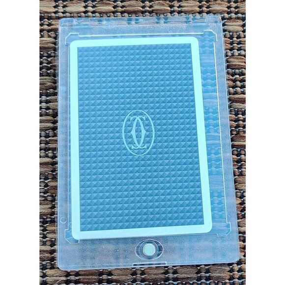 CARTIER DESIGNER AUTHENTIC PLAYING CARD NEW IN PROTECTIVE COVER 2 OF SPADES - Picture 2 of 5